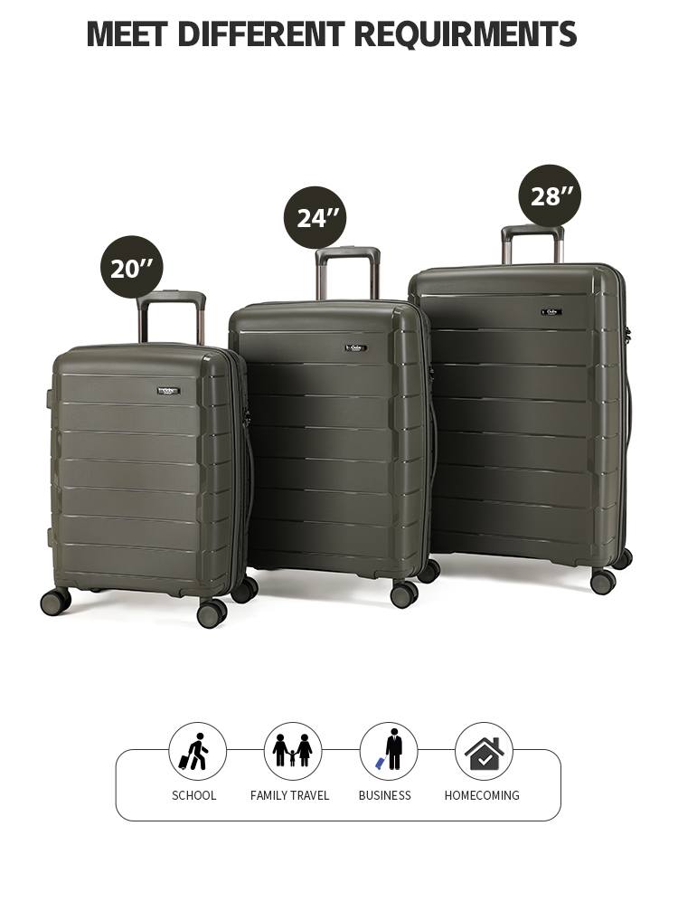 Goby London Star Series PP Hard Shell Suitcase