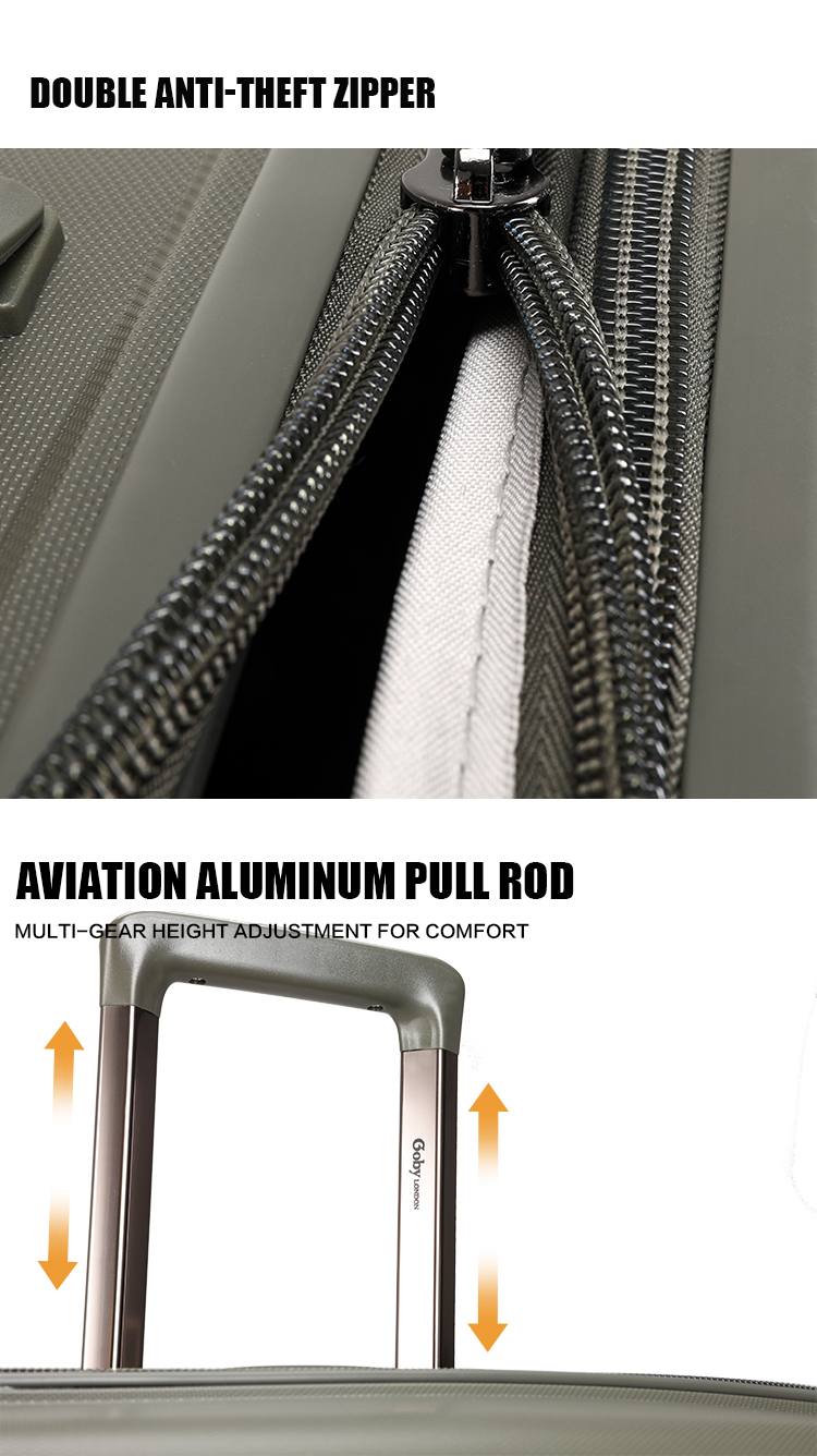 Goby London Star Series PP Hard Shell Suitcase