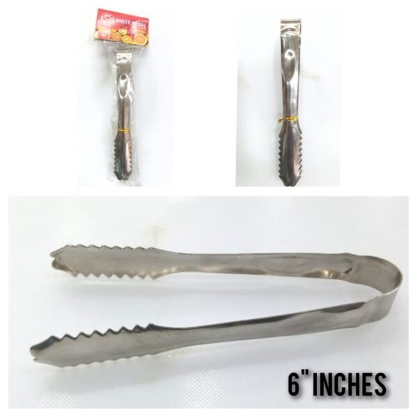 Stainless Steel Ice And Coal Tong Each