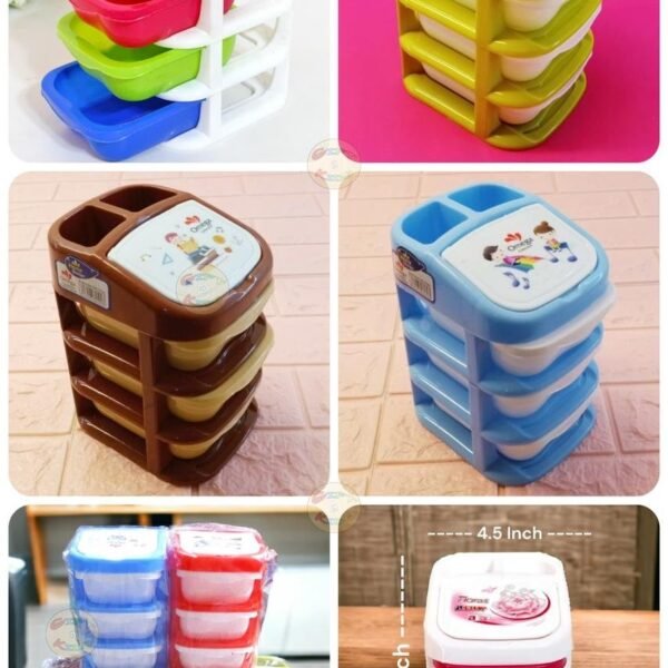 China daraz pack of 3 box set storage container