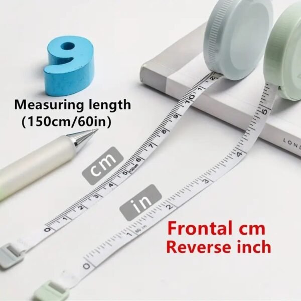Portable Mini Tape Measure Scale 1.5cm/60inch