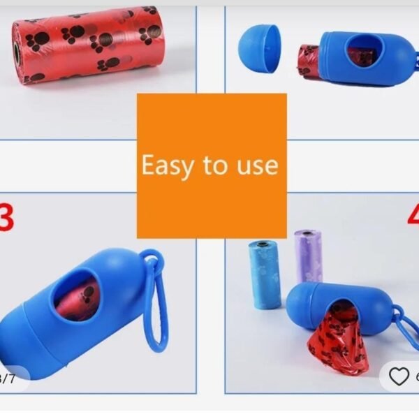 Portable Diaper Shopper Dispenser with 2 Refills