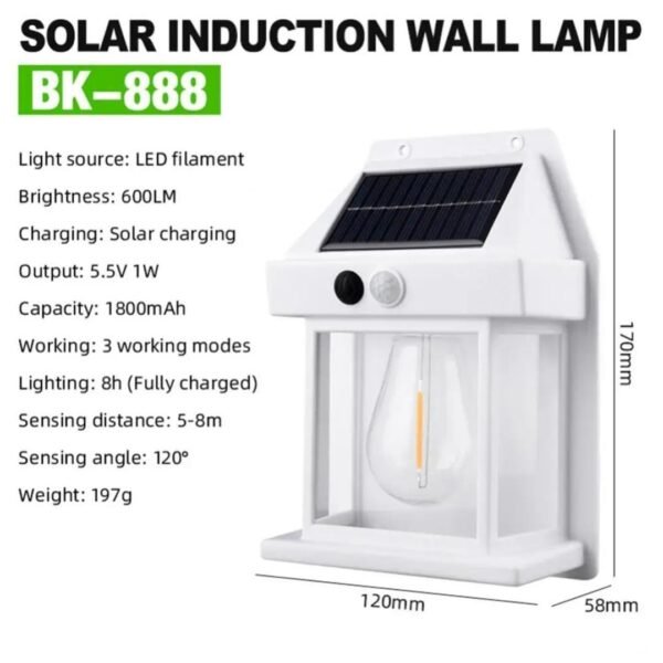 Solar Interaction Wall Lamp