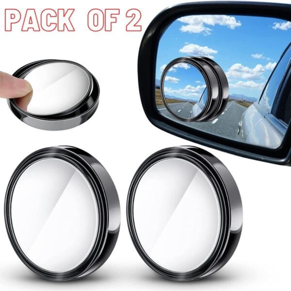 UNIVERSAL BLIND SPOT MIRROR PACK OF 2 FOR CAR BIKE MOTORCYCLE