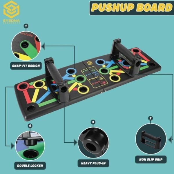9in1 foldable push up board
