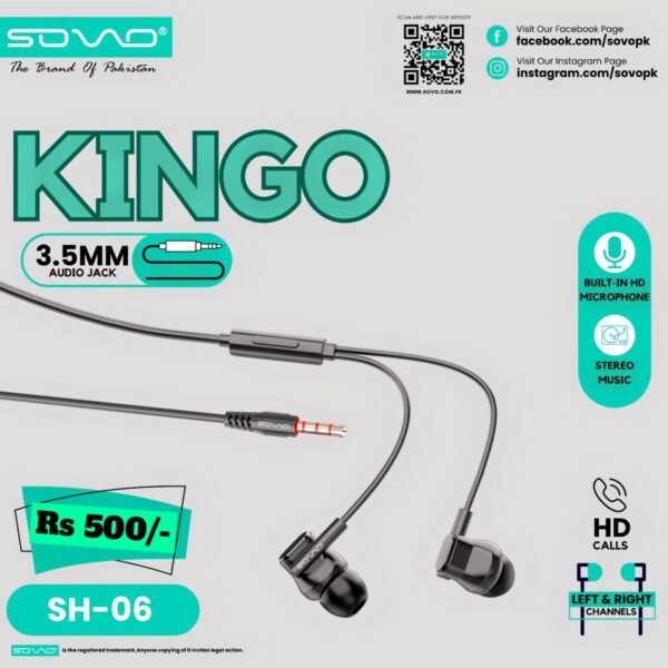 Original Sovo Kingo HandsFree (SH-06)