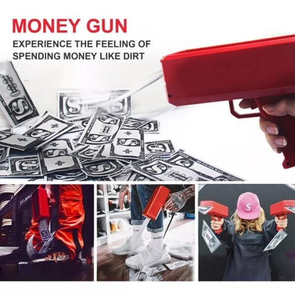 Money Gun Cell Operated