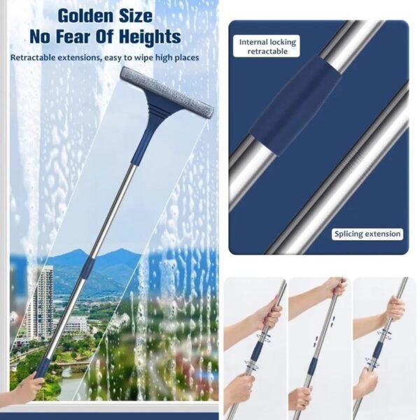 2 in1 Wiper with Dust Brush