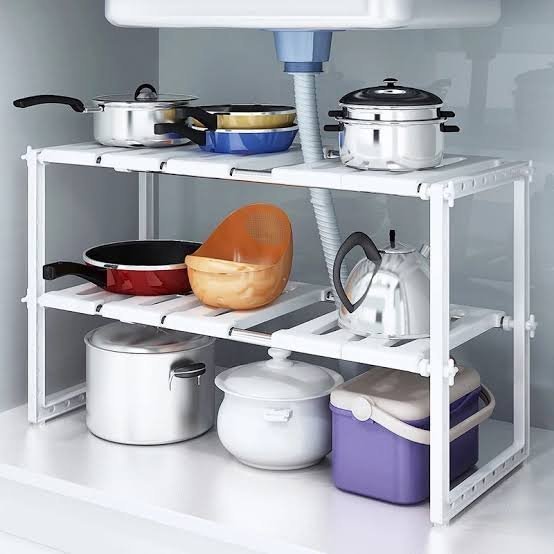 Adjustable Under Sink Organizer (Box Packing)