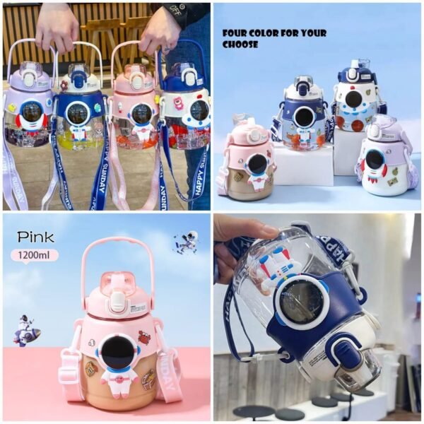 Astronaut Water Bottle @1700/- ( Box Packing) Random Colours