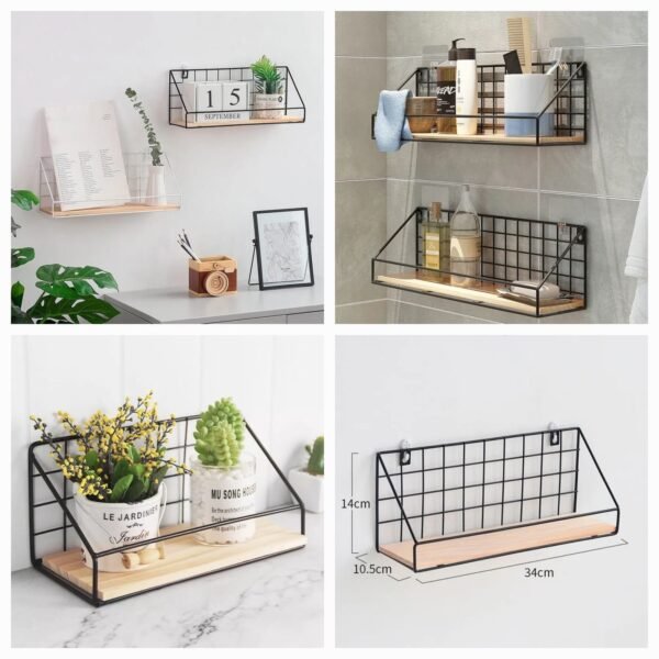 Checks & Boxes Wall Shelf (Box Packing)