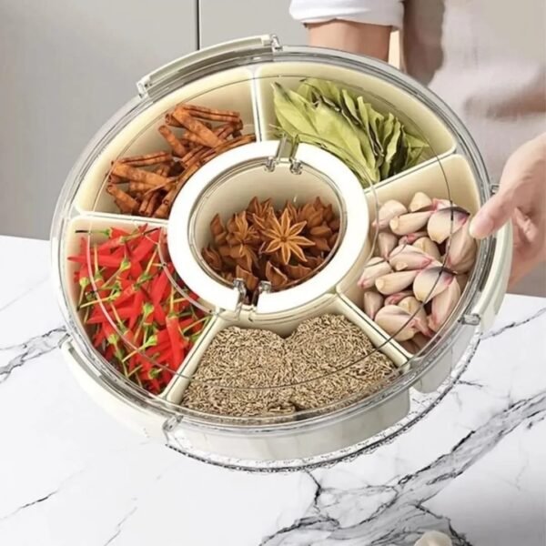 6 Grid Rotating Snack Box (Imported China🇨🇳)
