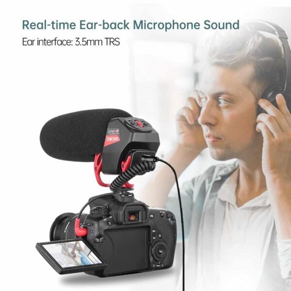 LENSGO LYM DM300 Microphone SLR – Professional Cardioid Mic for Superior Audio Recording