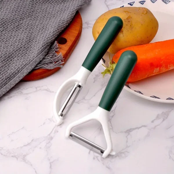 Pack of 2 vegetable & fruit peeler