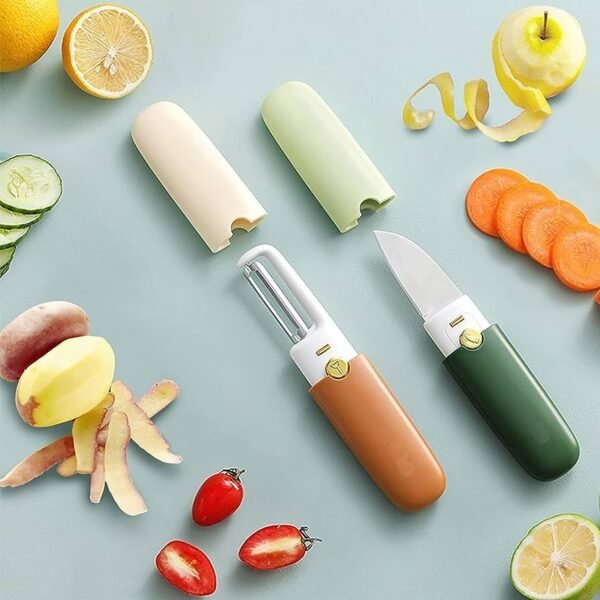 Multifunctional 2 In 1 Fruite Knife