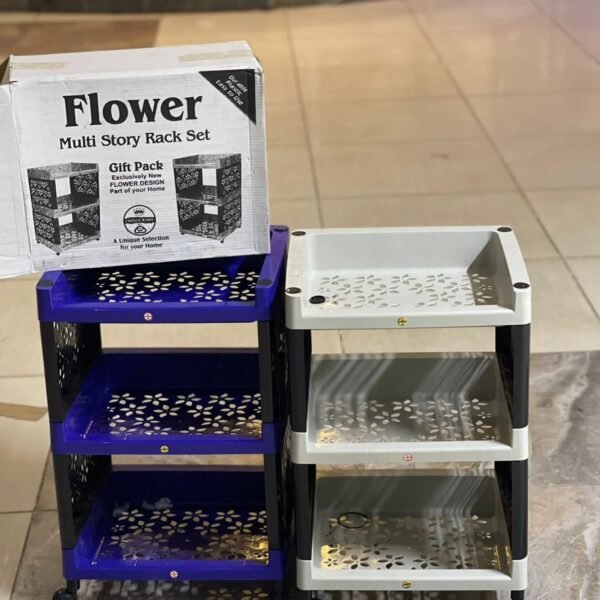 Flower Multi Story Rack Set Gift PackMix & Random Color