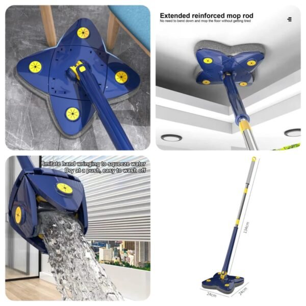 Flower Shape Twist Mop With Box