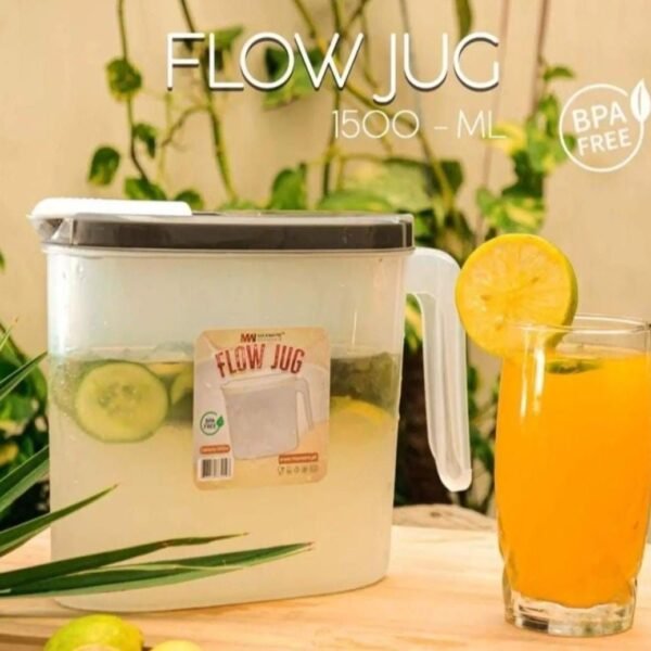 Flow jug for water juice 1500ml