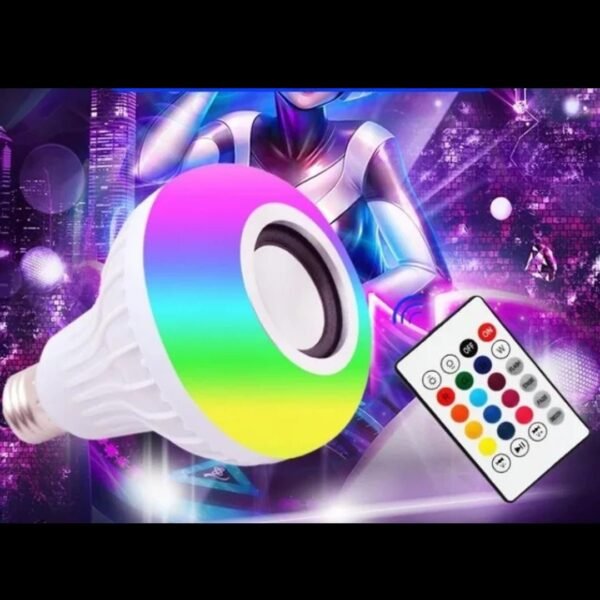 Multifunctional LED music light bulb Bluetooth speaker RGB changing lamp wireless stereo Audio