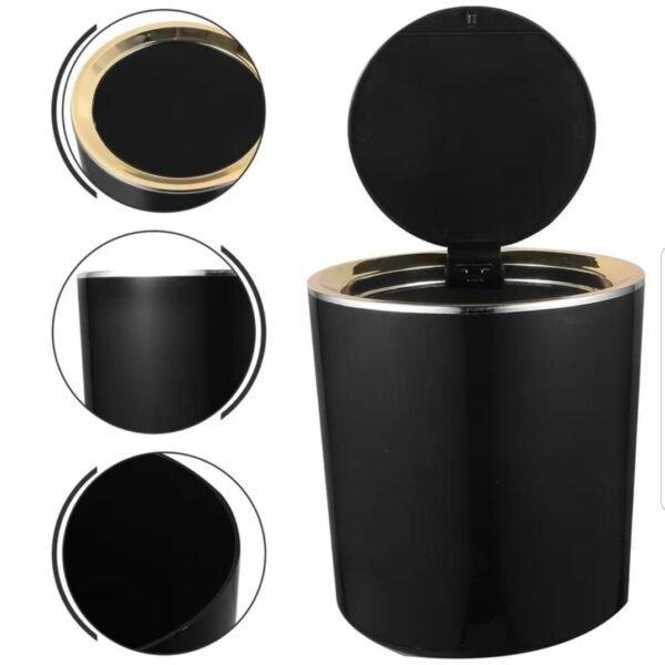 Push Trash Can (Imported China 🇨🇳)(Available Colors Black, White, Off White, Green)