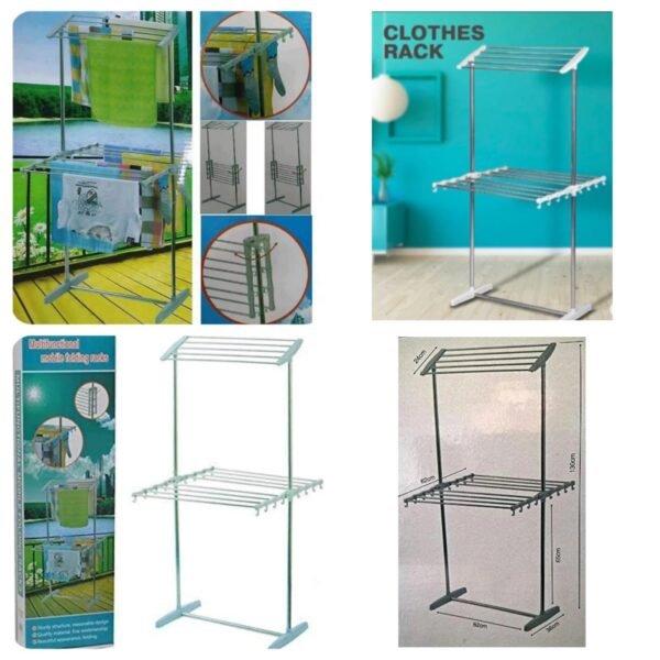 2Layer Attachable Towel Rack (Box Packing)