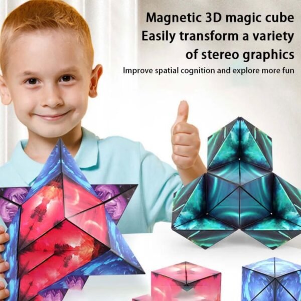 3D Cube Magical Toy