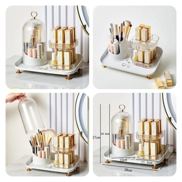 Lipstick & Cosmetic Brush Organizer  (Box Packing)