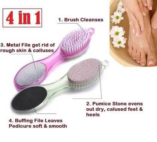 4in1 Pedicure Brush (Card Packing)