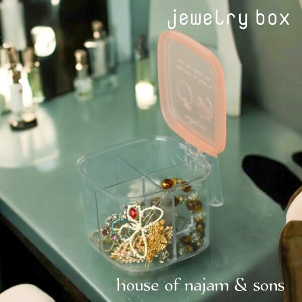 Multipurpose jewellery or spice box