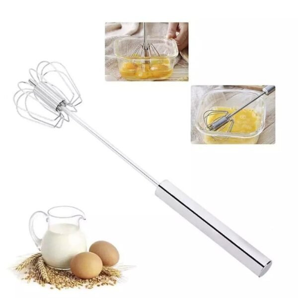 Push Steel Egg Whisker