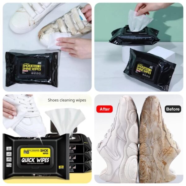 36Pcs Pack Shoes Cleaning Wipes  (Made in China 🇨🇳)