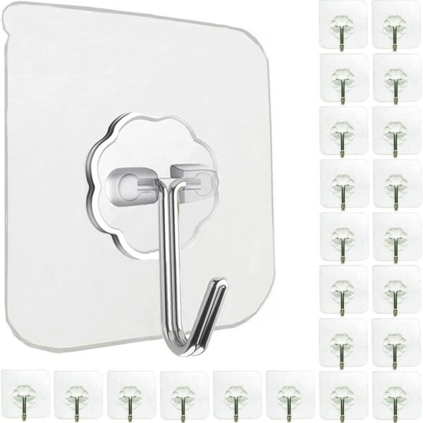 Pack ok 10 Single Sticky Wall Hook