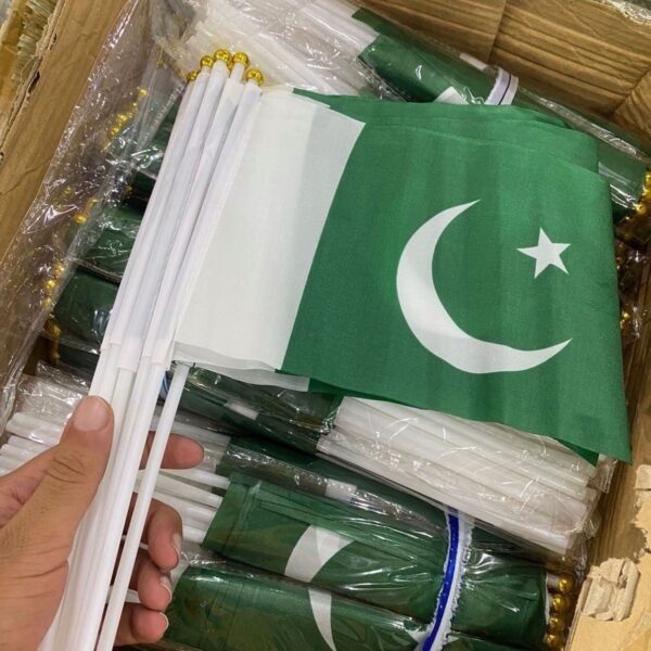 12 Pcs Pakistan Flags