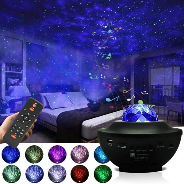 Galaxy Star Projection Lamp