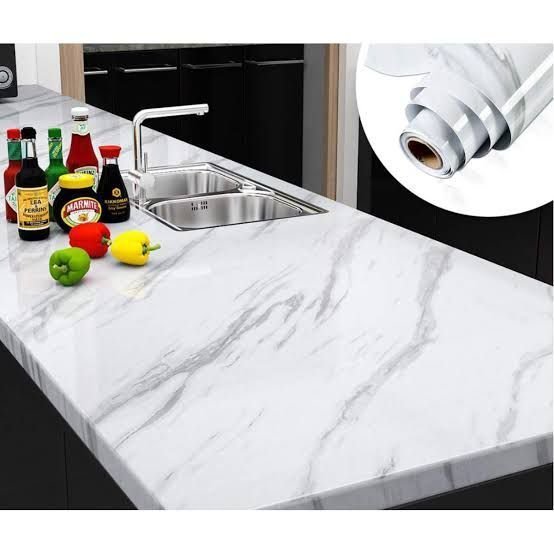 White Marble Sheet 200x60cm
