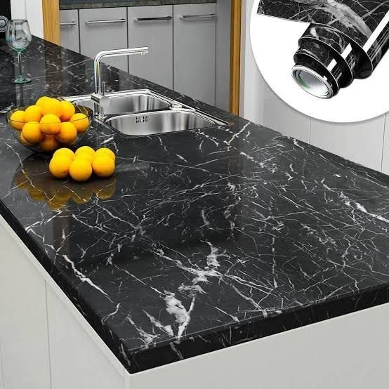 Black Marble sheet 200x60cm