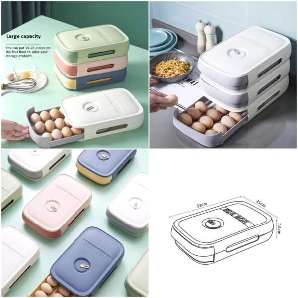 Egg Storage Box for Fridge
