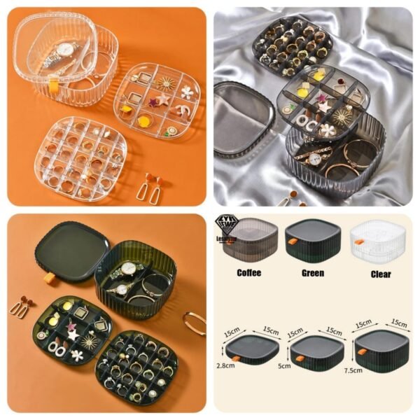 3Layer Crystal Earring Organizer