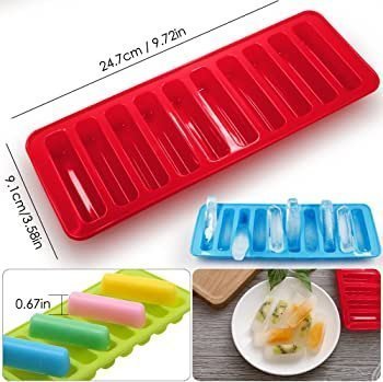 Summer Artifact Silicone Ice Cube Tray Mold Ice Fits Ice Cream Markers Tools