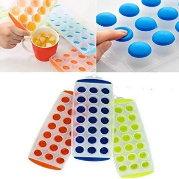 Silicon Pop Up ice Cube Tray