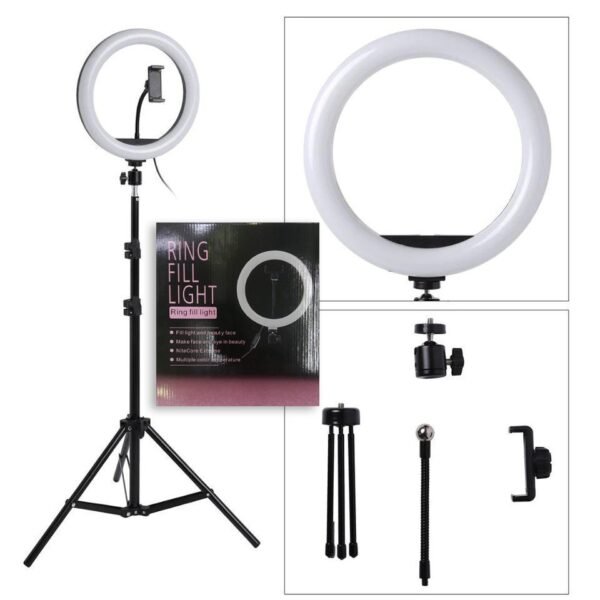 26cm Ring Light with 7ft stand