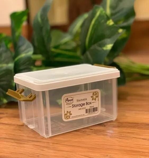 Aroni Storage Box Organizer – Plastic Food Container 780ml