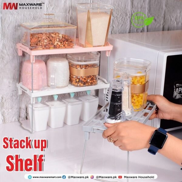 House Hold Stack Up Shelf