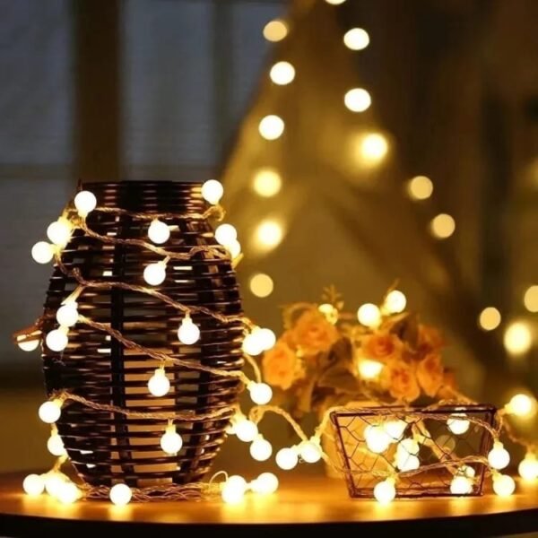 1.5M 10LEDs AA Battery LED Ball String Lights Christmas lights indoor Garland on Batteries Wedding Xmas Decoration light