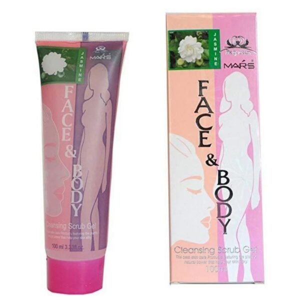 Face & body cleansing scrub gel good quality