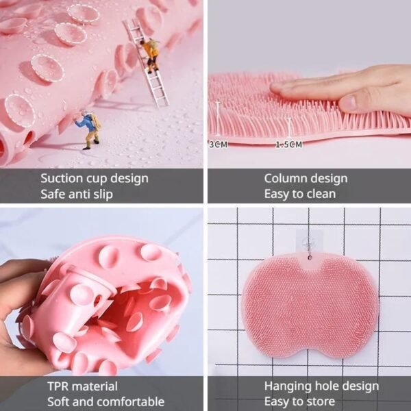 Silicon Foot & Back Scrubber