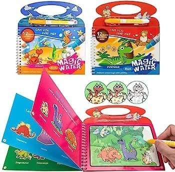 Water Painting Coloring book for Children