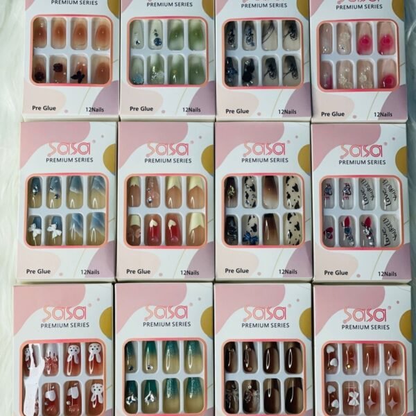 Sasa stickon nails pack of 12
