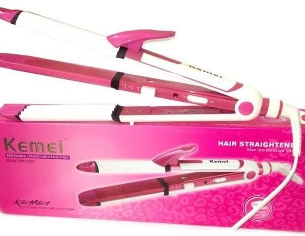 Kemei 3 In 1 Straightener (BIG SIZE)