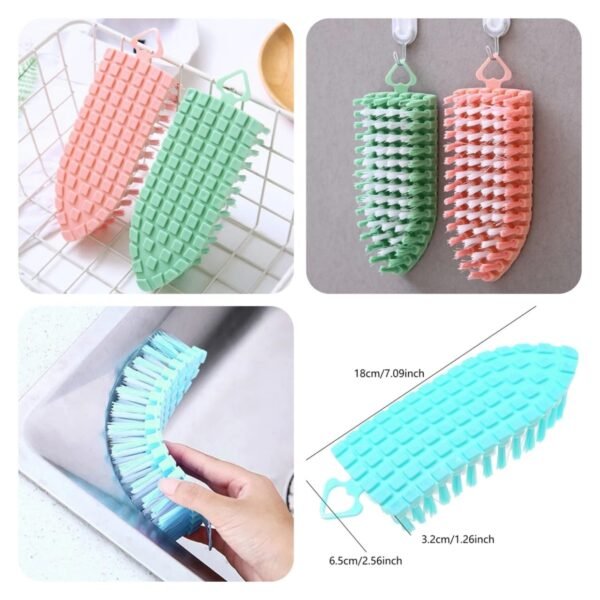 Flexible Cleaning Brush (Random Colours)